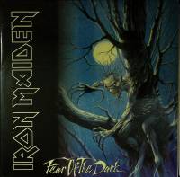 Набор виниловых пластинок 2 шт. "Iron Maiden. Fear of the dark" Records 300 мм. (Сост. отл.)
