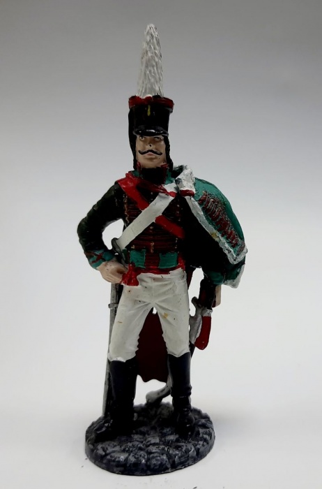 Оловянный солдатик &quot;Рядовой Павлоградского гусарского полка, 1805 г.&quot;