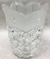 Ваза "Манголия", хрусталь, 18 см. (сост. на фото)