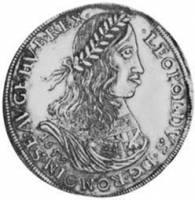 (№1659km1156) Монета Австрия 1659 год 1 Thaler