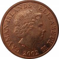 (№1999km131) Монета Каймановы острова 1999 год 1 Cent (Большой Кайман Молочницы)