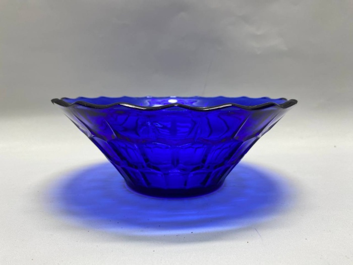 Салатник стекло кобальт