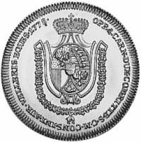 (№1778c7a) Монета Лихтенштейн 1778 год 1 Ducat (М Оттиск)