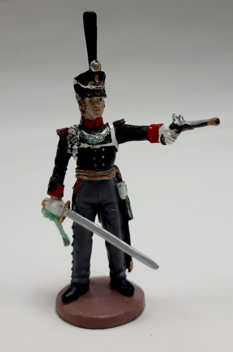 Оловянный солдатик &quot;Обер-офицер гренадерской роты, 1812-1814 г.&quot;