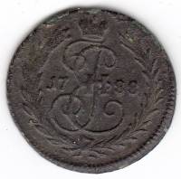 (1788) Монета Россия-Финдяндия 1788 год 1/2 копейки   Деньга Медь  XF