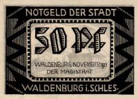 (№1921) Банкнота Германия 1921 год "50 Pfennig"