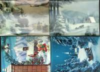 Набор стерео-открыток "Сказки", 14,5*10,5 см., 4 шт.