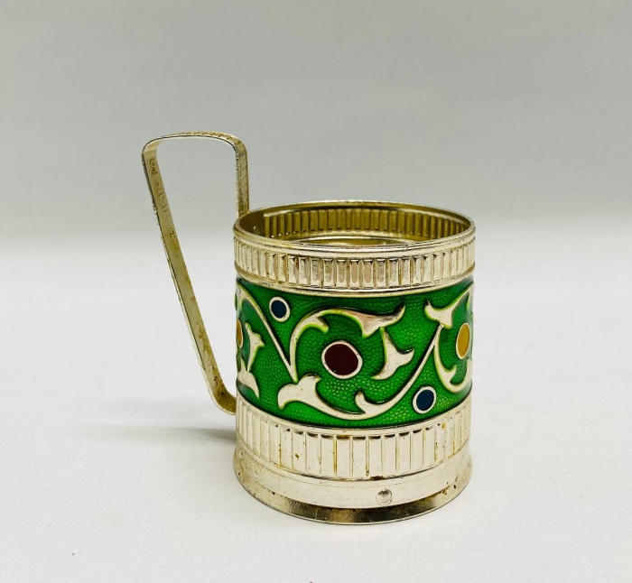 Подстаканник СССР, эмаль