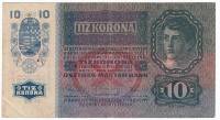 () Банкнота Австро-Венгрия 1915 год 10  ""   VF