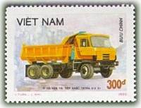 (1990-017) Марка Вьетнам "Татра 915 S1 "    Грузовые автомобили III Θ