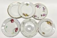 Тарелки десертные разные диаметр 17 см 17 шт