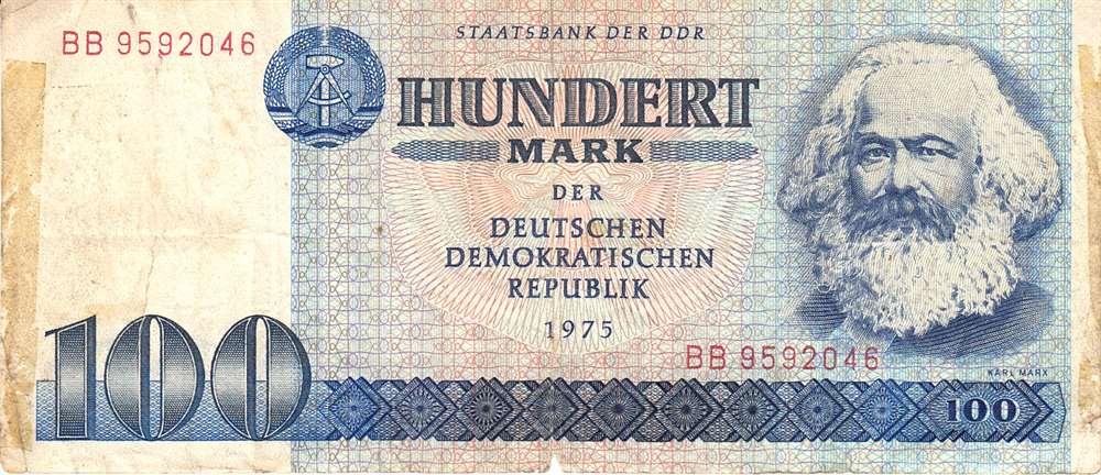 () Банкнота Германия (Пруссия) 1975 год 100  &quot;&quot;   F