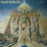 Пластинка виниловая "Iron Maiden. Poverslave" Records 300 мм. (Сост. отл.)