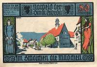 (№1921) Банкнота Германия 1921 год "50 Pfennig"