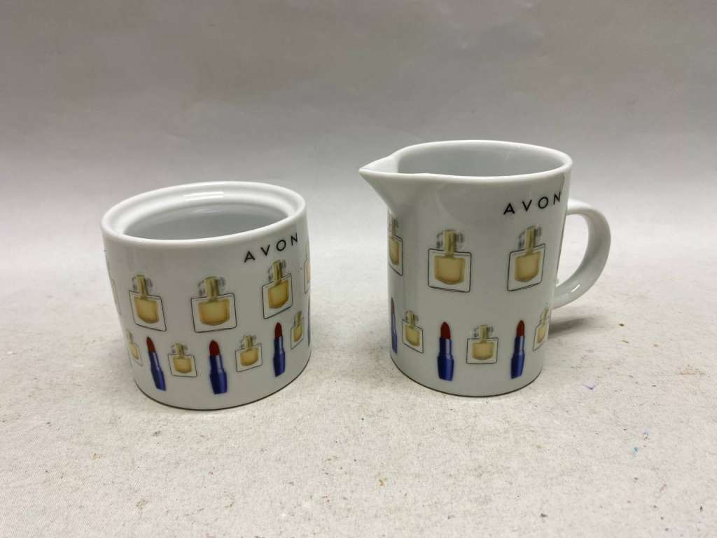 Кружка и карандашница Avon фарфор