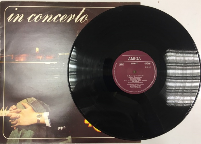 Пластинка виниловая , In concerto Amiga Stereo 300 мм. (Сост. отл.)