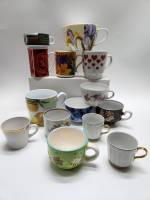 Чашки кружки чайные кофейные разные 14 шт
