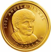 () Монета Науру 2005 год 10  ""    AU