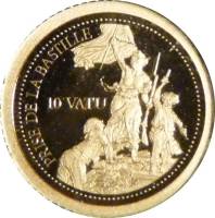 () Монета Вануату 2014 год 10 вату ""    PROOF