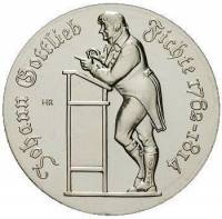 () Монета Германия (ГДР) 1990 год 10 марок ""  Биметалл (Серебро - Ниобиум)  UNC