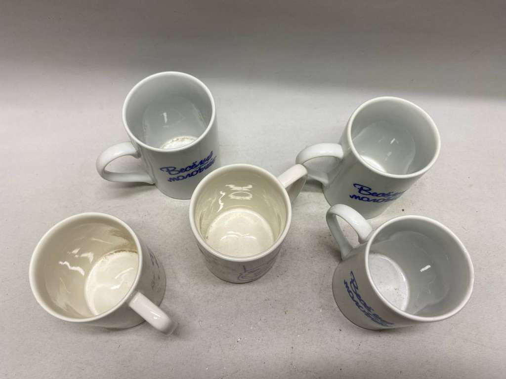 Кружки веселый молочник 5 шт