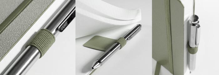 Держатель для ручки PEN LOOP, темно-серый. Leuchtturm1917, #342940