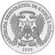 (№1990km46) Монета Сан-Томе и Принсипи 1990 год 3,500 Dobras (Охраны Дикой Природы)