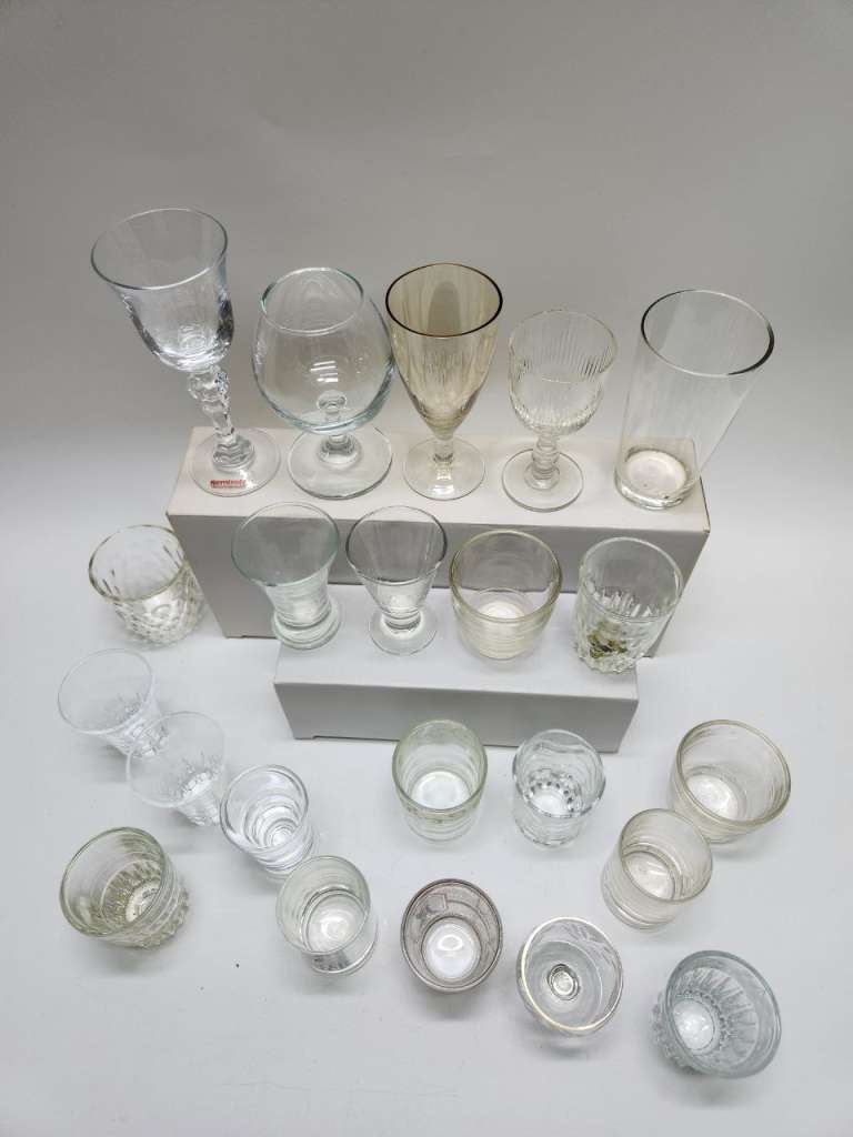 Рюмки стопки разные 22 штуки