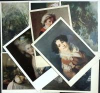 Набор открыток "Государственный Эрмитаж", 10 шт., 14,5*10,5 см., СССР