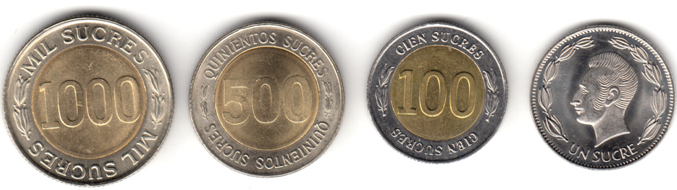 () Монета Эквадор 1988 год ""   UNC