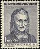 (1957-004) Марка Чехословакия "Т. Вансова"    Писатели и поэты II Θ