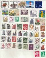 Смесь годов--  Набор марок Германия (ФРГ) 50 шт.  Гашёные , II Θ