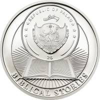 (№2014) Монета Палау 2014 год 2 Dollars (Воскресение Иисуса, желтое яйцо)