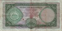 (№1961P-109a.2) Банкнота Мозамбик 1961 год "100 Escudos" (Подписи: Francisco José Vieira Machado - A