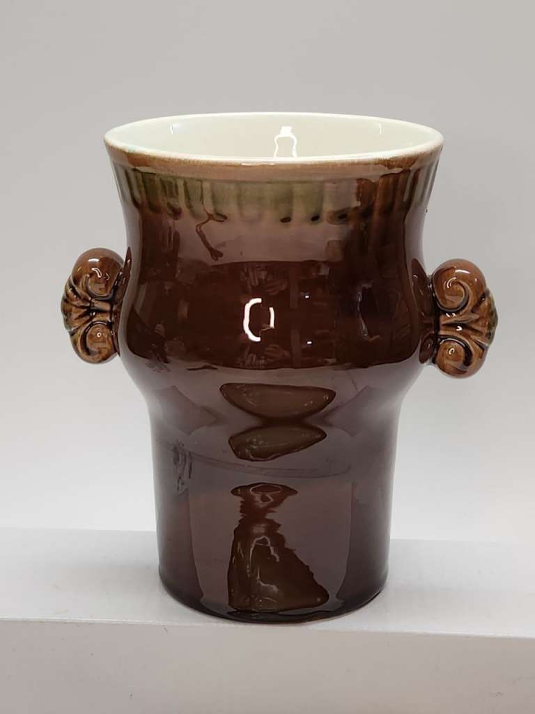 Ваза с ручками ЗИК Конаково и Селедочница Стройфаянс СССР