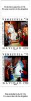 (№1992-2758) Лист марок Венесуэла 1992 год "Рождество 1992", Гашеный
