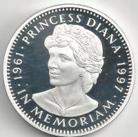 () Монета Либерия 1997 год 20  ""    AU