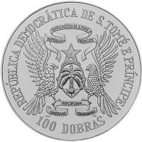 () Монета Сан-Томе и Принсипи 1985 год 100  ""    AU