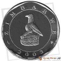 () Монета Зимбабве 2003 год   ""     UNC