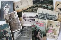 Комплект старых открыток и фотографий до 1917 года (30 штук) 