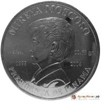 () Монета Панама 2004 год 1 бальбоа ""    UNC