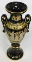 Ваза в греческом стиле, фарфор, Porcelain manufacturing, Китай (сост. на фото)