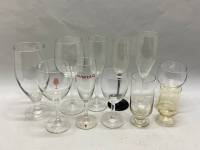 Бокалы разной формы набор стекло, 11 шт
