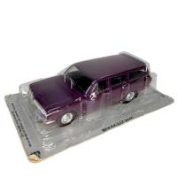 De Agostini модель Волга ГАЗ 24 02 Volga GAZ 24 02 фиолетовая в коробке блистере без журнала