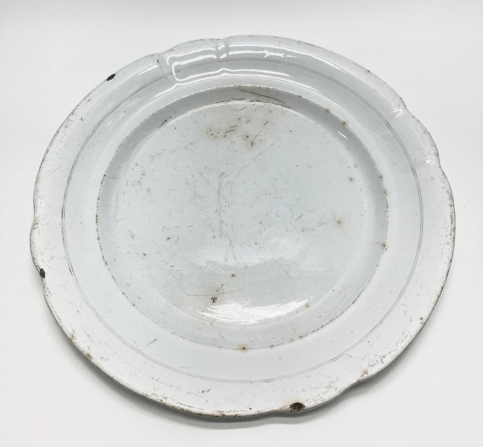 Блюдо, фарфор, Кузнецов, Российская Империя