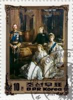 (1984-143) Марка Северная Корея "Георг V"   Портреты правителей Европы III O