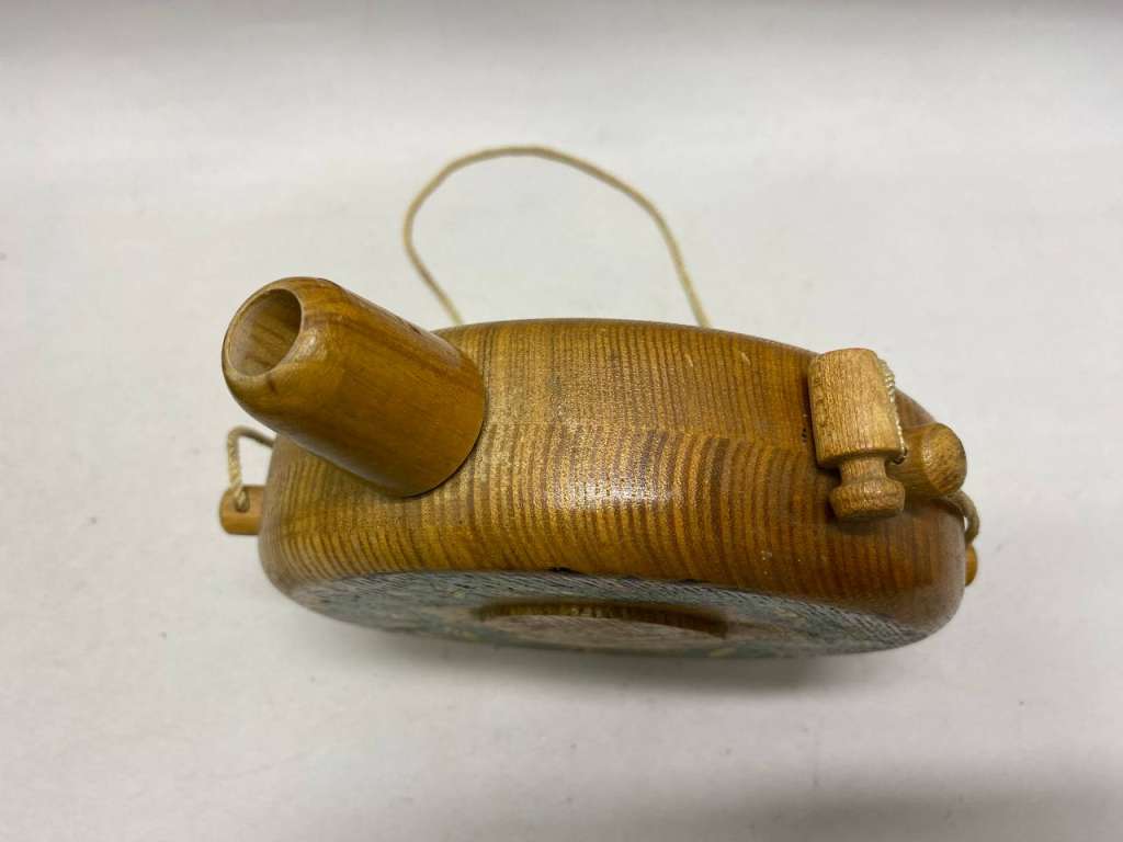 Фляга деревянная сувенирная СССР