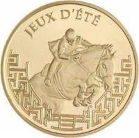 () Монета Франция 2007 год 10 евро ""   Биметалл (Платина - Золото)  UNC