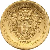 (№1758c3a) Монета Лихтенштейн 1758 год 1 Ducat (М Оттиск)