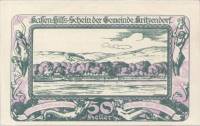 (№1920) Банкнота Австрия 1920 год "50 Heller"
